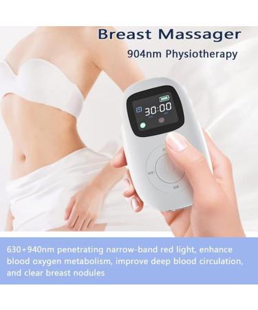 LZHUYE Electric Breast Beauty Device Red Light Breast Therapy Device Timed 30 Minutes for Promoting Blood Circulation Reduce Engorgement Enlargement Anti Sagging. - Buy Online on GoSupps.com