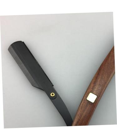 Shop Minkissy Classic Safety Razor - Premium Wooden Handle Shaving Razor for Men | Durable Metal Cutlery Holder - Buy Online on GoSupps.com