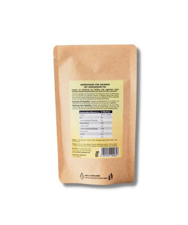 Buy Soulfood LowCarberia Vanilla Ice Cream Powder - 90g for 400g Low Sugar Ice Cream - 95% Less Sugar Perfect for Low Carb Diets - Buy Online on GoSupps.com