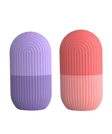 Ice Face Roller - Reusable Beauty Ice Cube Massager for Puffiness & Skin Brightening | Pink Skin Care Tool - Buy Online on GoSupps.com