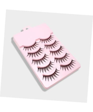 Housoutil 10 Pairs Fake Eyelashes False Eyelashes Individual False Lashes Wispy Natural Lash Extension Dollsthetic Lashes Soft Light Fake Lash Lashes Fluffy Wispy Fake Lashes Fiber Prom Set - Buy Online on GoSupps.com