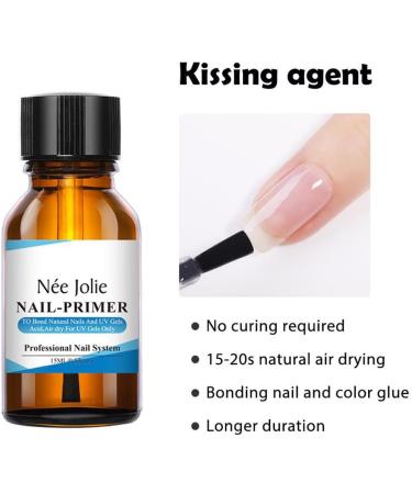 rongweiwang 2 Pieces Set Female Nail Dehydrator 15ML Primer Manicure Tool Kit Long-lasting Balance Girls Household Salon Shop - Buy Online on GoSupps.com