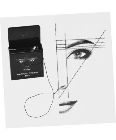 FOMIYES Eyebrow Ink Home Tools Makeup Kits Specialty Tools Thread for Eyebrow Line Marker Household Wire Box 1 count (Pack of 1) Black - Buy Online on GoSupps.com