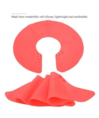 Shop Waterproof Hair Cutting Collar | Neck Fitting Cape & Accessories | Durable Hair Dye Shawl with Magnet Clasp - Red - Buy Online on GoSupps.com