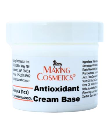 MakingCosmetics Antioxidant Cream Base - 3.5oz / 100g Skin & Hair Care Ingredients