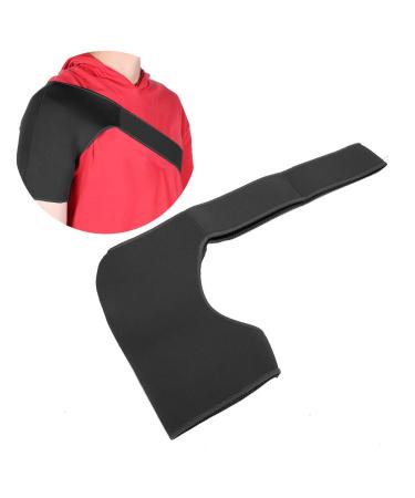 ANGGREK Sport Shoulder Brace | Adjustable Compression Sleeve for Men & Women | Supportive Shoulder Pad (Black) - International Shipping Available - Buy Online on GoSupps.com