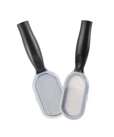 Beavorty Metal Scraper Foot File 1pc Foot Exfoliator Simple Portable Practical Callus Remover Scrapers with Cover Student Woman Foot Scrubber Squeegee