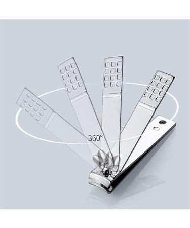 SUICRA Nail Clippers Fingernail Clipper Toenail Stainless Steel Nail Clipper Trimmer Knife Manicure Pedicure Tools Household Nail Clippers Oblique Nail Clippers (Color : B) - Buy Online on GoSupps.com