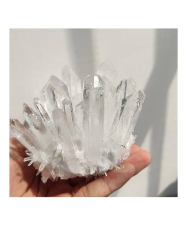 for 800g Quartz Crystal Clear Quartz Cluster Brazil Natural Quartz Full of Texture