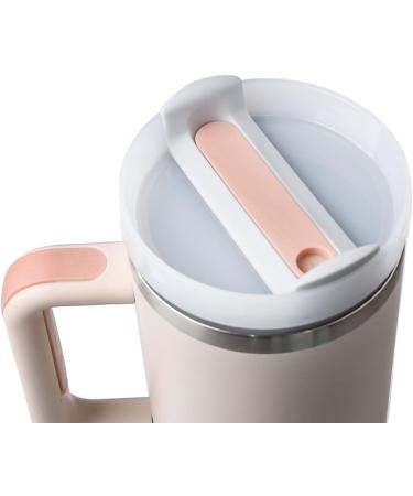 40oz Pink Stanley Tumbler Lid (2 Pack) - Splash Resistant Replacement Cover for Stanley Cup - Spill Proof Accessory - Buy Online on GoSupps.com