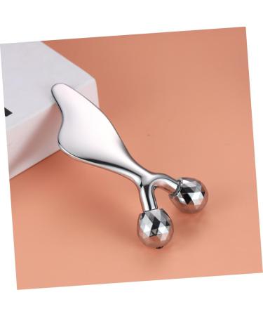 Beavorty 4pcs Dolphin Scraping Board Tools Walker Roller for Face Eye Manual Roller for Massage Roller Facial Rollers Face Massaging Tool Stainless Steel Cosmetic Massager Woman 11.40X4.70X3.00CMx4pcs Silverx4pcs - Buy Online on GoSupps.com