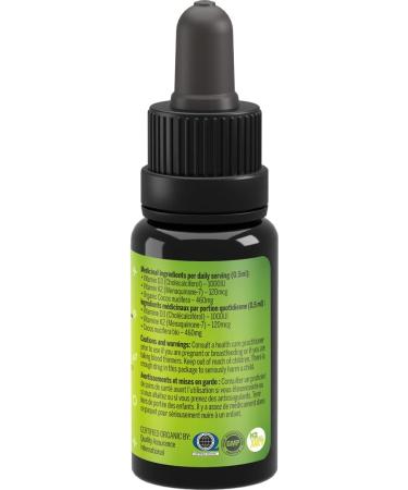 Activation Products Perfect K2D3 Liquid Vitamin D3 + K2 in MCT Oil - Bone Strength and Immune Support - 15 ml - Buy Online on GoSupps.com