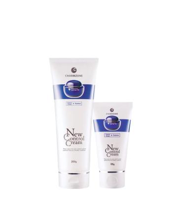 Charmzone New Control Face and Body Cream Moisturizing Self Massage Cream Exfoliating Removing Sebum and Dead Skin Cells (200ml+50ml/6.76 oz+1.69 oz) (Total 8.45 oz) Tube Set