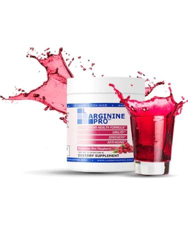 L-ARGININE PRO 2-Pack Raspberry Jar and 30 Single Serve Packets Great Tasting! | Blood Flow | Pre-Workout Drink | with Vitamins C B6 B12 K & More - Buy Online on GoSupps.com