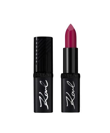 L'Or al Paris Karl Lagerfeld Lipstick - Elegant Berry Tone | Limited Edition 4.3ml | Shop Internationally - Buy Online on GoSupps.com