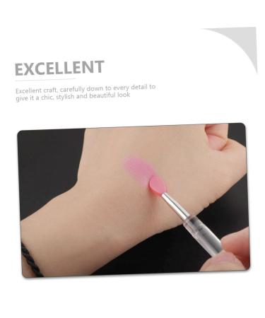 Buy MAGICLULU 4pcs Silicone Lip Brush Set | Eyeshadow & Lipstick Applicator | Stainless Steel Makeup Brushes - International Shipping Available - Buy Online on GoSupps.com