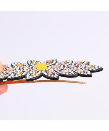 ARVALOLET Handmade Rhinestone Hair Clips Set of 3 Flower Petals DIY Diamond Hair Pins FJ003 - Buy Online on GoSupps.com