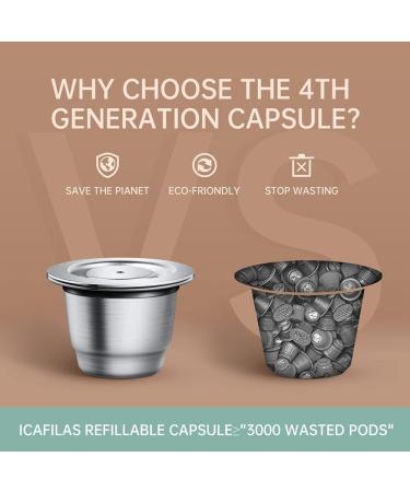 Tamper de capsules de caf rechargeable pour dosettes de caf r utilisables Accessoires de rechange pour machine -B - Buy Online on GoSupps.com