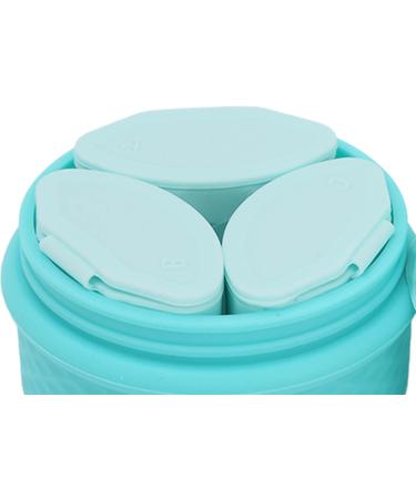 Verdant Touch Empty Silicone Cream Jar Travel Silicone Makeup Container Refillable Portable Cream Jar Blue - Buy Online on GoSupps.com