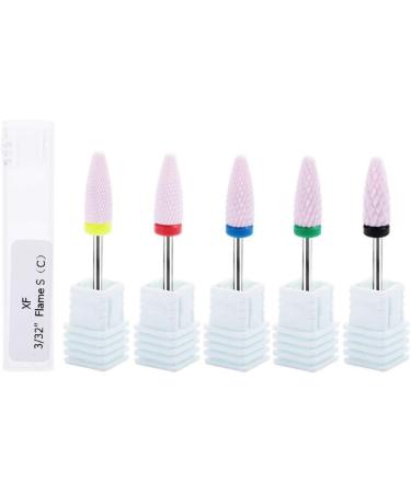 Nail Drill Bits Professional Nail Polisher Nail Manicure Tool Ceramic Cylinder Nail Manicure Tools Excellent for Grinding Polishing Peeling Drilling Carving Nair Art Tools (Perfect Polisher Set) - Buy Online on GoSupps.com