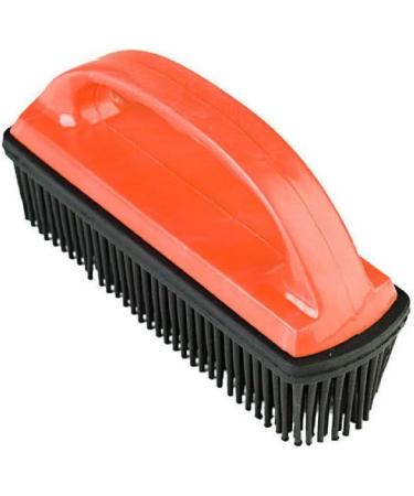 Buy Horze Hair & Lint Remover Brush - Rubber - Red - One Size | International Shipping Available - Buy Online on GoSupps.com