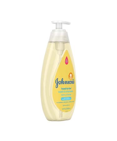Johnson's Baby Head-To-Toe Wash & Shampoo 16.9 fl oz - Gentle Cleanser for Infants - Buy Online on GoSupps.com