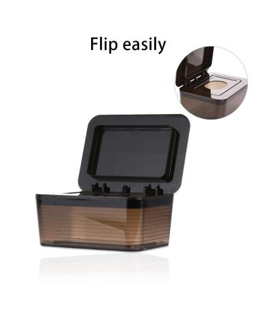 Jitnetiy Removable Wipes Dispenser - Large Holder Container for Fresh Wipes (Dark Brown) - Buy Online on GoSupps.com