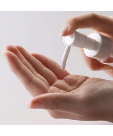 3Pcs 150ml Empty Refillable Clear Plastic Pump Bottle Travel Bottle Make Up Cosmetic Container Dispenser for Lotion Shampoo 150ml/5oz - Buy Online on GoSupps.com