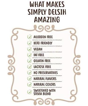  Simply Delish Simply Delish Natural Sugar Free Jelly Dessert - Vegan Gluten Free & Fat Free Orange Flavour - 24 Pack 20g Keto Candy - Buy Online on GoSupps.com