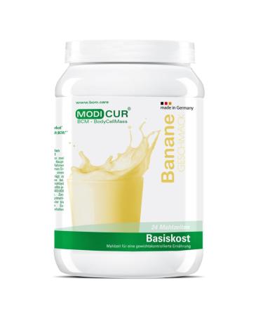 BCM Modicur Basic Banana Yoghurt 1 can of 480g (24 servings/protein shake/BCM BodyCellMass)