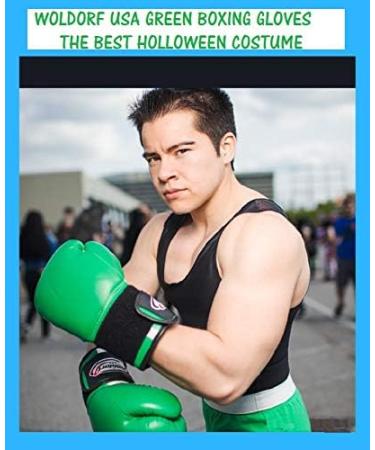 WOLDORF USA Boxing Gloves - Vinyl Green, Durable Multi Layered Foam, 14oz Adult Size at Unbeatable Price - Buy Online on GoSupps.com