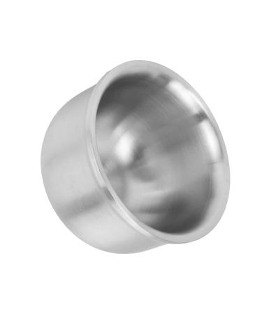 Professional Shaving Foam Mug - Portable Stainless Steel Shaving Bowl for Home & Travel - Buy Online on GoSupps.com