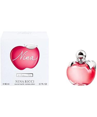 Nina Ricci Nina Eau de Toilette Refillable Spray for Women 2.7 Ounce
