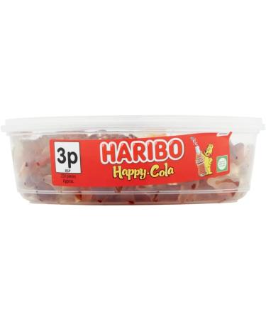 HARIBO Happy Cola Sweets Sharing Tub 625g - Buy Online on GoSupps.com