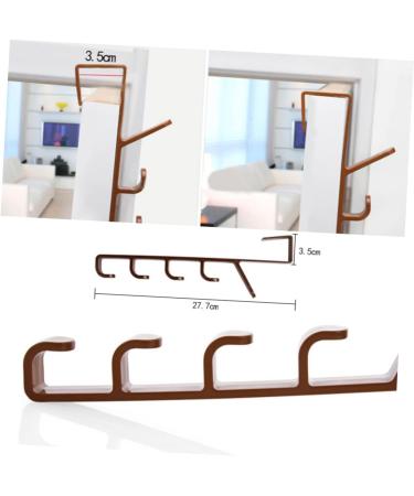 OATIPHO 3pcs Coat Hangers Wall Mount Clothes Rack Towel Hanger Over Door Multipurpose Towel Rack - Buy Online on GoSupps.com