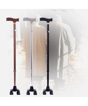Telescopic Non Slip Crutches Adjustable Stick with Small 4 Leg Base Lightweight Non Slip Walking Cane for Mobility Aid-10 Adjustable B for Arthritis Elderly Seniors & Handicap (Color : C) The New - Buy Online on GoSupps.com