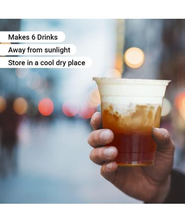 Bubble Tea Cream Foam Powder 1kg Pack Tea Coffee & Dessert Drinks Whipping Tea Cream Powder Caffeine Free & Cream Powder - Buy Online on GoSupps.com