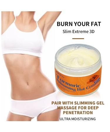 Buy Hot Turmeric Body Sculpting Cream | Slimming & Fat Burning Cream for Tummy Legs Arms & Waist Fast Weight Loss for Women & Men - Buy Online on GoSupps.com