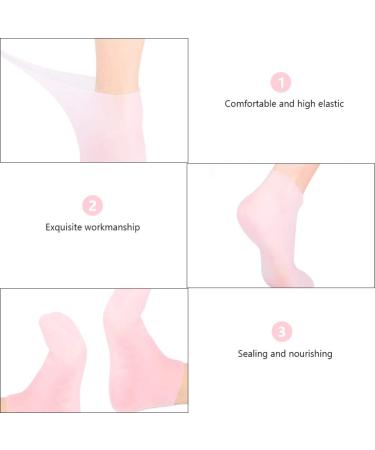Milist Foot Moisture Cream & Spa Socks - Revitalize Dry Feet with Moisturizing Heel Cuff | International Shipping - Buy Online on GoSupps.com