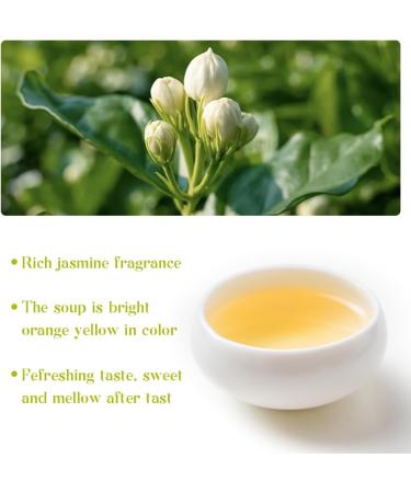  LWXLJMJZC LWXLJMJZC - Green Jasmine Dragon Pearl Tea Bulk (suitable for hot and cold) 100g - Buy Online on GoSupps.com