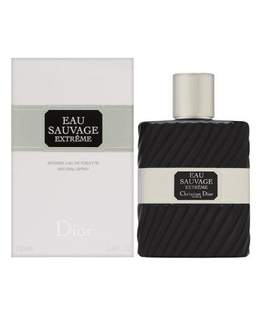 Christian Dior Eau Sauvage Extreme Men Eau de Toilette Intense Spray 3.4 Ounce