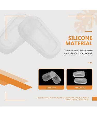 Healvian 20 Pairs Non-Slip Silicone Nose Pads for Glasses | Comfort & Support for Optical Glasses - Buy Online on GoSupps.com