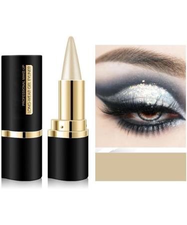 4 Pack Gel Eyeliner Easy to Use Makeup Matte Eyeliner Black Eyeshadow Stamp Women's Waterproof Eyeliner Pencil (Coffee) - Buy Online on GoSupps.com