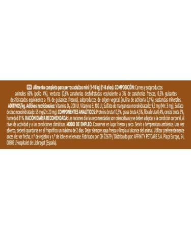 Ultima Wet Food for Small Adult Dogs with Chicken - 150 g - Buy Online on GoSupps.com