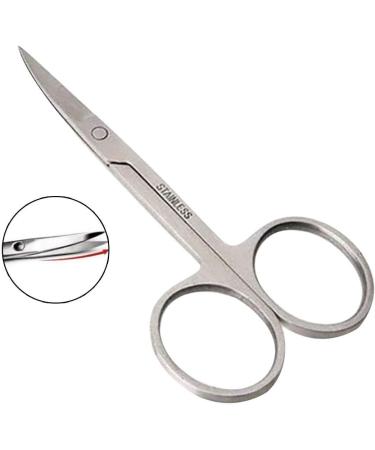 Premium Stainless Steel Manicure Scissors & Eyebrow Trimmer - Precision Nail & Hair Cutting Tools - Buy Online on GoSupps.com