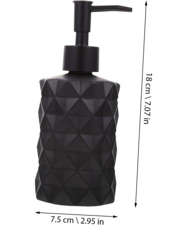 European Style Glass Hand Disinfection Bottle | Travel Shampoo & Soap Dispenser - Eco-Friendly Cosmetic Accessories - Buy Online on GoSupps.com