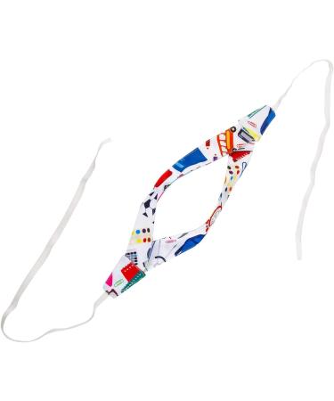 No-Slip Nebulizer Head Strap | Adjustable Mask Holder for Kids | Cool Mist Inhaler Accessories (Geometric Pattern - Buy Online on GoSupps.com