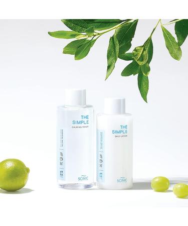 SCINIC The Simple Calming Toner 10.1 fl oz | Vegan Astringent for Sensitive Skin | PH-Balanced Mild Korean Skincare - Buy Online on GoSupps.com
