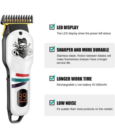 Buy Professional Hair Clippers for Men | Black Men's Hair Trimmers & Beard Trimmers | Electric Razors for Salon Use - Buy Online on GoSupps.com