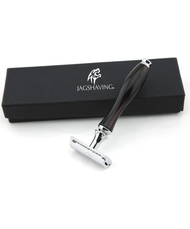 JAG Shaving Razor Hobel Set - Double Edge Razor Blade Razor Hobel - Leder case - for razor planes - Perfect companion for your brush